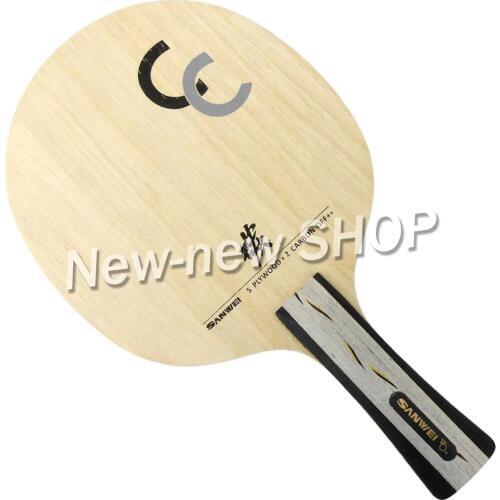 Sanwei CC ( 5+2 Carbon, OFF++ ) Table Tennis Blade Ping Pong Racket Bat Paddle