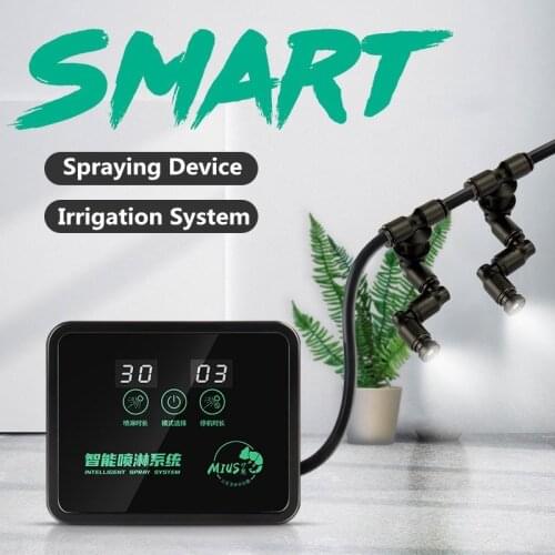 Intelligent Reptile Fogger ​Humidifier Electronic Timer Automatic Mist Rainforest Spray System Kit Sprinkler Contro