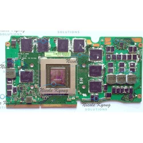 G750JZ Ver REV:2.0 60NB04K0-VG1020 69N0QUV10C02-01 GTX 880M GTX880M N15E-GX-A2 DDR5 4GB VGA Video Card For Asus G750JZ