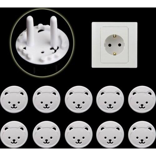 Russian EU Power Socket Electrical Outlet Plugs Protector Cover Baby Kids Child Safety Guard Protection Anti Electric Shock