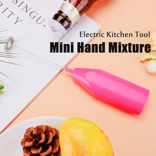 1pc Milk Coffee Blender Whisk Mixer Electric Egg Beater Frother Foamer Milk Frother Electric Handheld Stirrer Kitchen Egg Tools