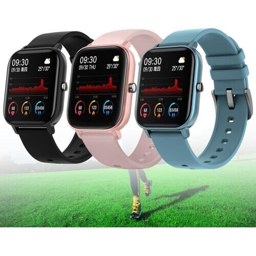 2021 Full Screen Touch 240*240 Smart Watch Wristband Men Women Sport More Watch Face Heart Rate Monitor Sleep Monitor Smartwatch