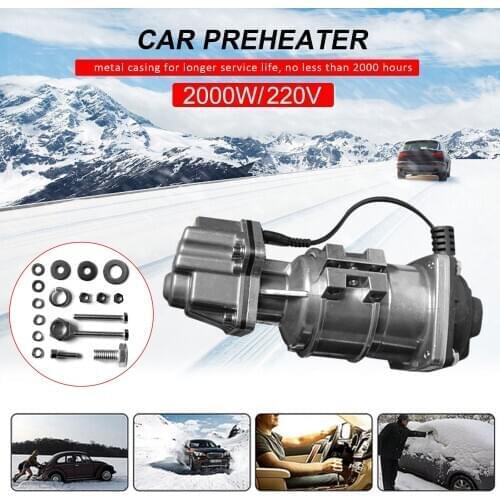 3KW 220V Car Engine Heater Winter Fast Heating Preheater Coolant Fog Defrosting Parking Heater For 1.8L Displacement Motorhomes