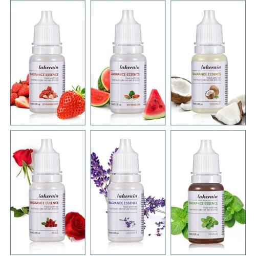 6pcs/Lot Food Grade Flavoring Oil For Lip Glaze Diy Flavor Scents Oil Drop Lipgloss Base Material Lip Gloss Vendor Wholesale