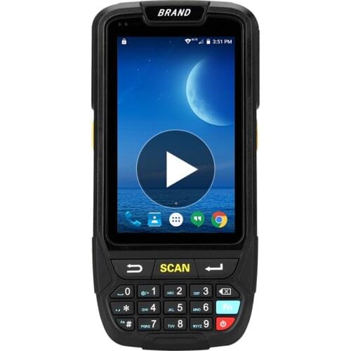 Android 7.0 Handheld Data Collection Terminal with 1D Wifi BT 4G GPS PDA