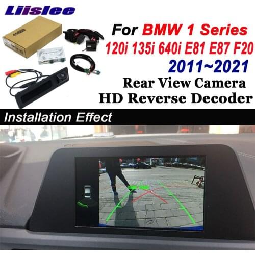 Car Rear View Camera For BMW 1 Series F20 F21 E81 E87 2011~2021 Original Monitor Upgrade AUTO Accessories Reverse Deocoder