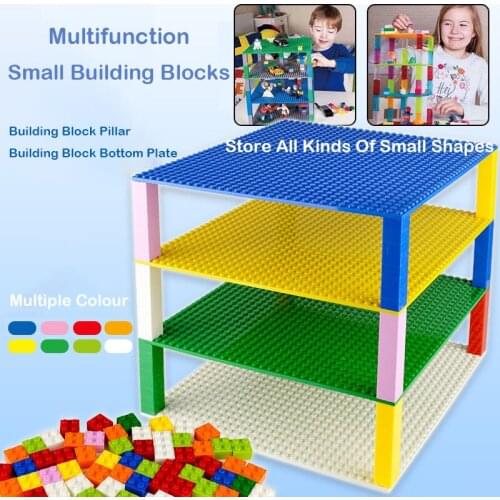 Double Sided Baseplate for Building Brick 32*32 16x32 City Classic Block Plates DIY Plastic Block Assembly Part Construction Toy