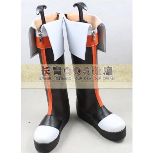 Black Bullet Aihara Enju Halloween Long Cosplay Shoes Boots C006