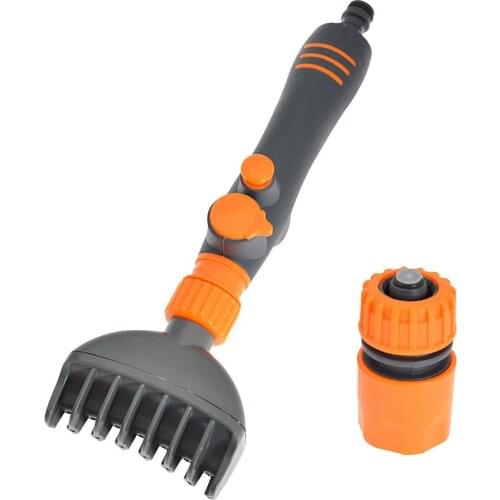 Durable Swimming Pool Filter Cleaning Brush Flushing Tool Garden Pool Cleaning Tool Kit With 7-Hole