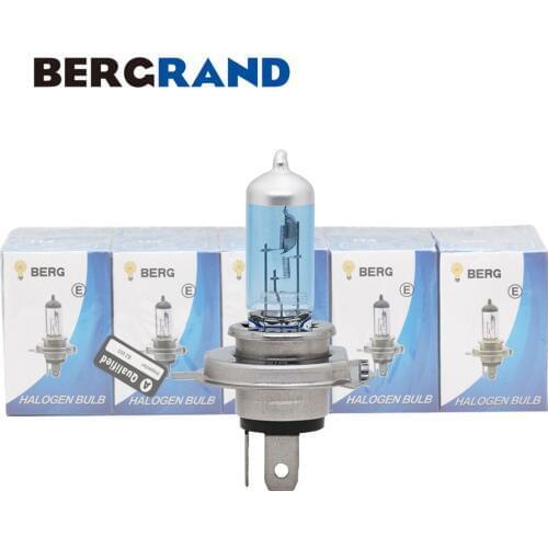 Halogen H4 4000K Headlight Bulbs Xenon Lamp H4 Super White Fog Halogen Bulb 60/55W Car Head Lamp For Hyundai Tucson 10 PCS/LOT