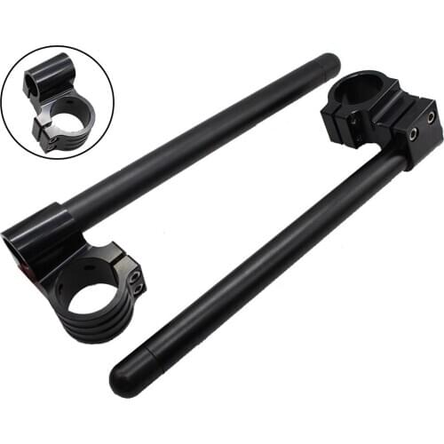 Motorcycle 31mm CNC clip on clip ons Adjustable handle bars Fork handlebar for Kawasaki yamaha honda suzuki ktm