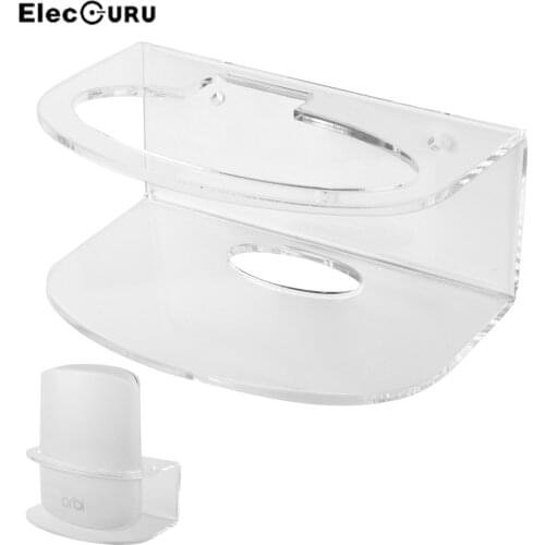 Wall Mount for NETGEAR Orbi Dual Band Mesh WiFi RBK351/RBK352/RBK353,WiFi Router Shelf Acrylic Holder Bracket