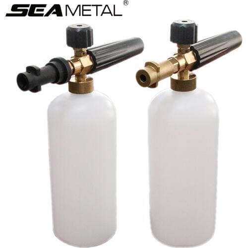 Car Snow Foam Lance For Karcher K Series Soap Foamer 1L Adjustable Cleaning Nozzle Professional Generator Car Washer Accessories