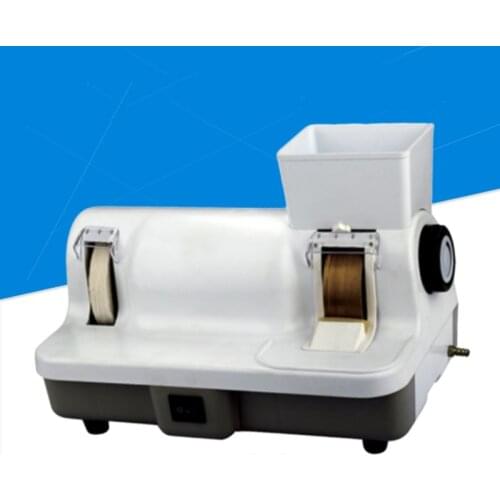 Lens Hand Grinding Polishing Machine Chamfering Device Glasses Optical Processing Tool High Power Diamond Wheel Equipment 220V
