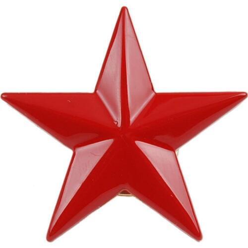 VIETNAM WAR MILITARY CHINESE ARMY PLA CAP BADGE RED STAR