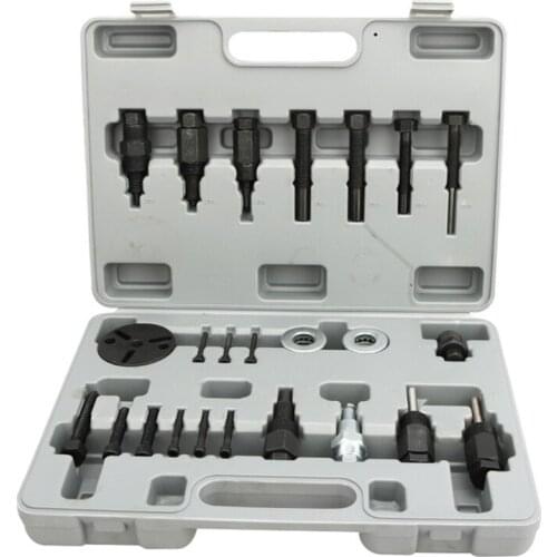 For Tools Deluxe Air Conditioning Clutch Hub Puller & Installer Set clutch remover set 24pcs