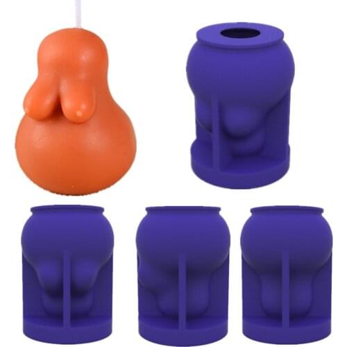 3d Silicone Body Candle Mold Plump Female Silicone Body Mold Making Diy Soap Candle Chocolate Plaster Epoxy Resin Handmade Mould