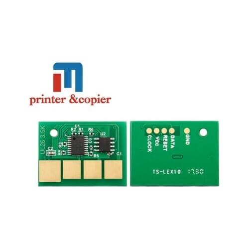 5Pcs Compatible new Universal toner chip for Lexmark X463 X464 X466 X463de X464de 466de dte dwe multifunction laser printer chip