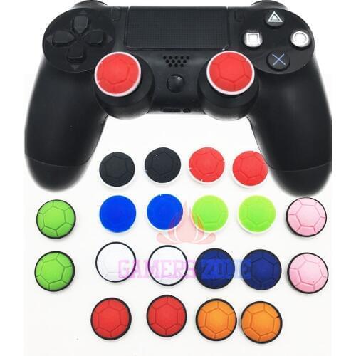 50PCS=25PAIR For XBOX360 PS 3 Turtle Edtion Silicone Thumbstick Grip Cover Protector Caps For PS4 Controller