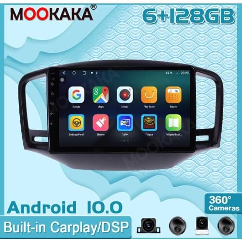 6+128GB For Roewe 350 2010-2016 Android Car Multimedia Player GPS Navigation Audio Stereo Screen Head Unit Tape Recorde
