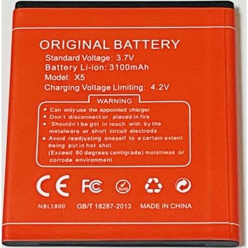 3.7V 3100mAh For DOOGEE X5 X5S X5Pro Battery