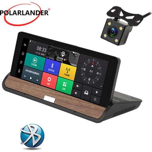 Car GPS DVR 3G 1080P Recorder Bluetooth WIFI Dual Camera Center Console Navigator 1280*480 Android 5.0 AVIN