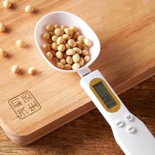 LCD Digital Kitchen Scale Electronic Cooking Food Weight Measuring Spoon 500g 0.1g Coffee Tea Sugar Spoon Scale Kitchen Tool