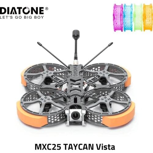 Diatone MXC 25 MINI TAYCAN Cinewhoop Vista-Bebula Micro PNP With Mamba F4 FC and ESC MINI Quadcopter 177g Racing Drone