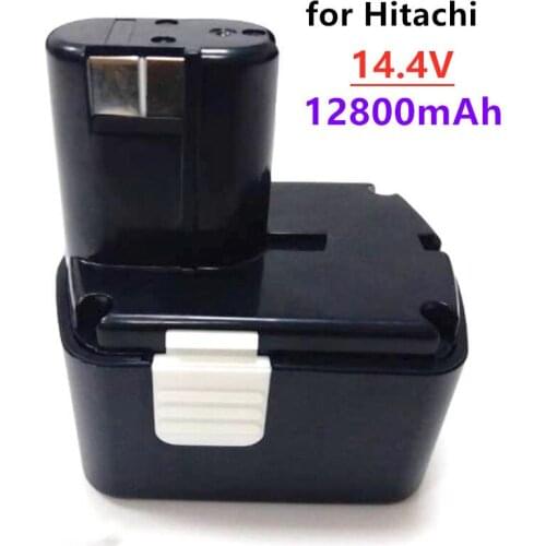 New Rechargeable Power Tool Battery for Hitachi 14.4V 12800mAh NI-CD for DS14DVF3 EB1414S EB1412S EB1414 EB1414L CJ14DL DH14D