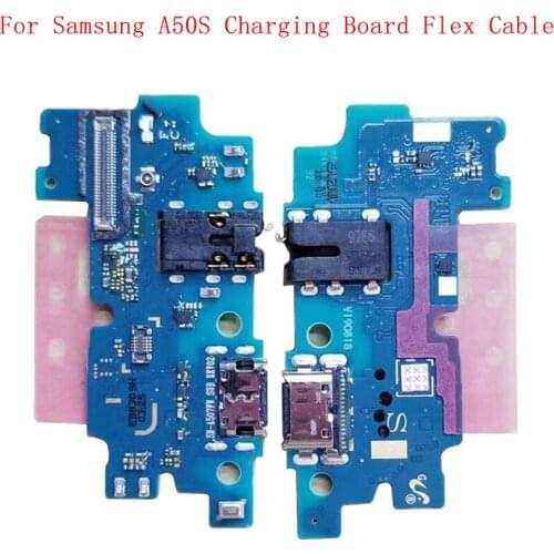 Original Charger Port Dock Board For Samsung A50S A507F A507FN A5070 USB Charging Connector Flex Replacement Repair Part