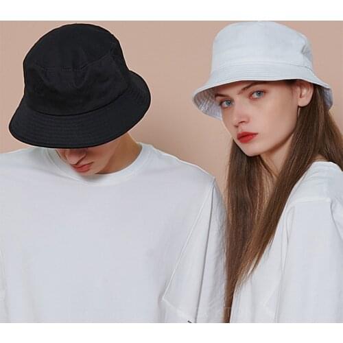 SLECKTON Foldable Bucket Hat Women Summer Men Sun caps Girls Fishman hat Visors Hip Hop gorras Fashion Unisex Flat Caps chapea