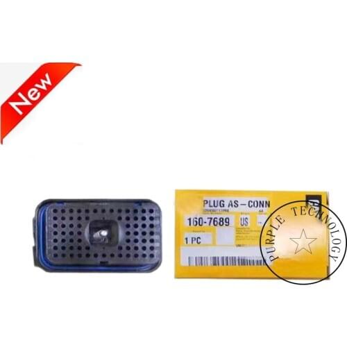 Excavator engine computer board ECU connector plug 160-7689 for CAT324D 325D 329D 330D 336D 345D 349D