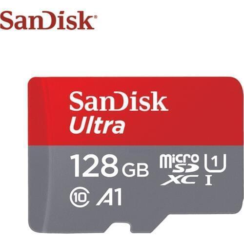 Original SanDisk Ultra Memory Card Micro SD Card 128GB 200GB 256GB 400GB SDXC A1 C10 UHS-I TF Card Flash Storage Card For Phone