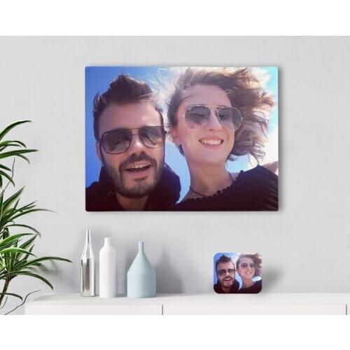Personalized Photo Canvas Table 30x50cm Quality Affordable Gift Dear Spouse Reliable Cost Effective Special Design