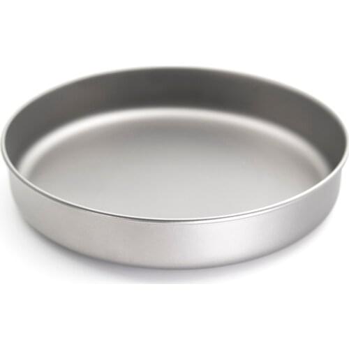 750ml Ultralight Titanium Frypan with Foldable Handle Outdoor Camping Hiking Picnic Cooking Frying Pan