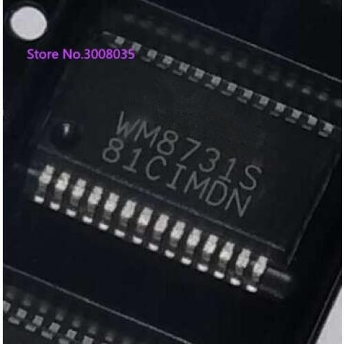 In stock can pay WM8731SEDS WM8731S WM8731 SSOP28