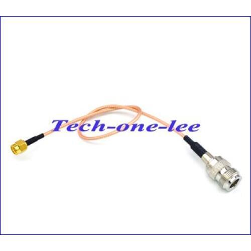 10pcs/lot Extension cord N female Jack to RP SMA Plug male Pin RF Connector Adapter RG316 30CM Pigtail Cable Free Shipping