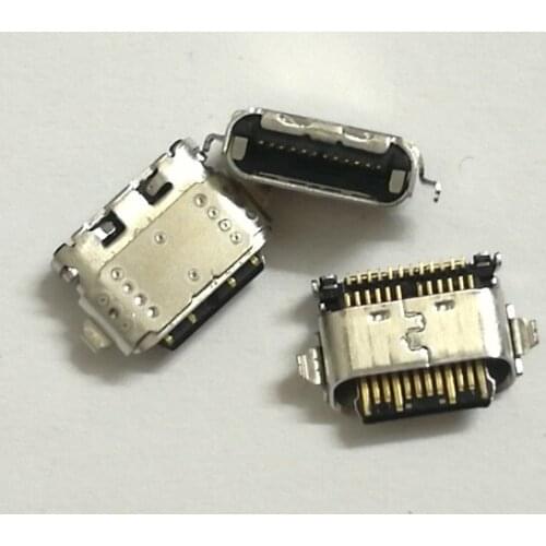 100pcs micro mini usb charger connector Jack socket charging port female power plug For Motorola for Moto G6