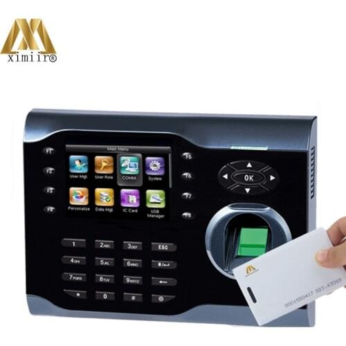 Biometric Fingerprint Time Clock Reader Free Software Iclock360 TCP/IP Fingerprint Time Attendance EM Card Reader Time Recorder