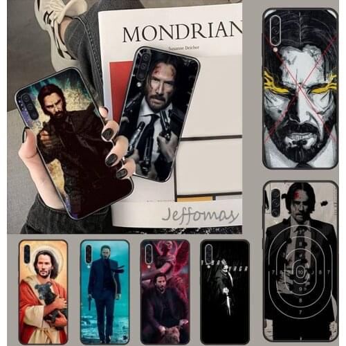 John Wick Phone Case For Samsung A20 A30 30s A40 A7 2018 J2 J7 prime J4 Plus S5 Note 9 10 Plus