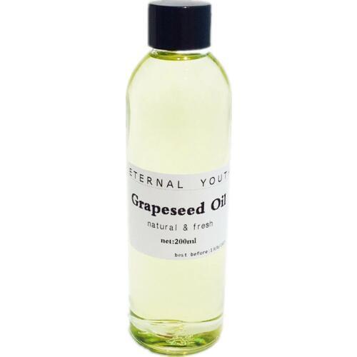 Natural Grapeseed Essential Oil Cold Pressure Grape Seed Soap Carrier Oils