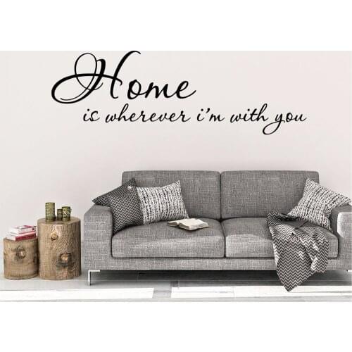 Creative Sentence Art Sticker Waterproof Wall Stickers Decor Living Room Bedroom Removable Wall Art Sticker Murals
