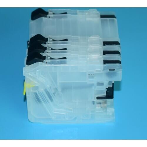LC529XL LC525XL lc529 lc525 refillable ink cartridge compatible for brother DCP-J100 DCP-J105 MFC-J200 printer