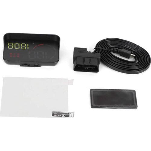 Auto speedometer M10 HUD ODB2 System Universal Vehicle 3.5 inches Head Up Display Speedometer auto accessories