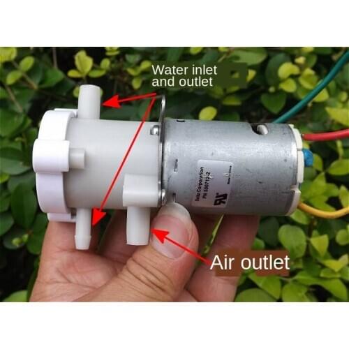 Small Gear Pump Germany Import 545 DC Motor Water Pump Micro Pumping Oil Pump Self-priming Pump