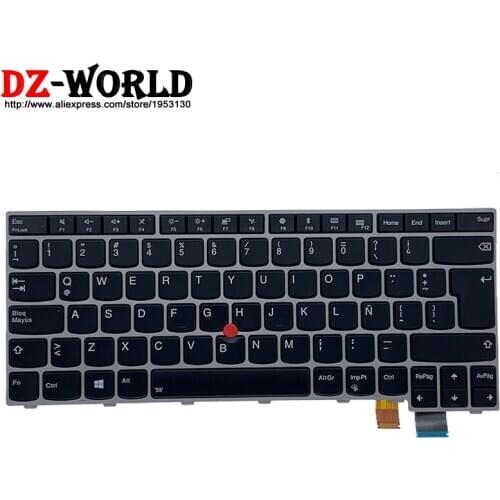 New Original LAS Latin Spain Backlit Keyboard for Lenovo Thinkpad T470S 13 Gen2 S2 T460S Laptop Teclado 01ER872 01ER913