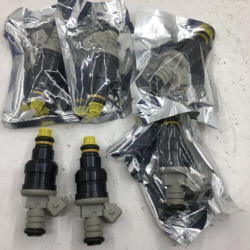 SherryBerg Set of 6pcs/set Fuel Injector OEM for Bosch Set of 6 Fuel Injectors for 1985-04 BMW CHEVY FORD LOTUS PONTIAC AUDI