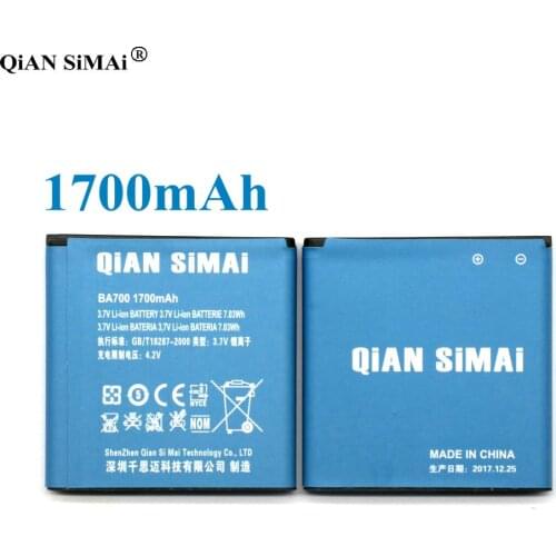 QiAN SiMAi BA700 1700mAh Battery Replacement For Sony Ericsson ST18i MK16i MT11i ST21i MT16i MT15i Phone