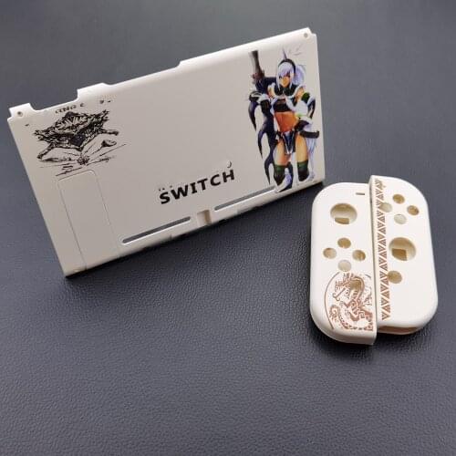 Switch Console Replacement Housing Shell Case for Nintendos Switch NS Console Back Plate Repair Housing Shell Game Case Cover