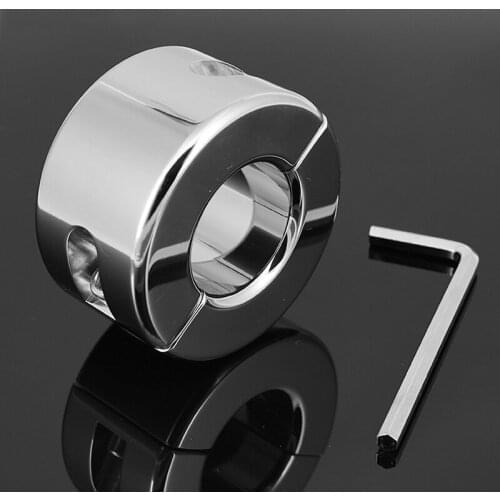 980g super heavy metal cock ring penis weight pendant ball stretcher scrotum bondage testicles rings cockring ballstretcher